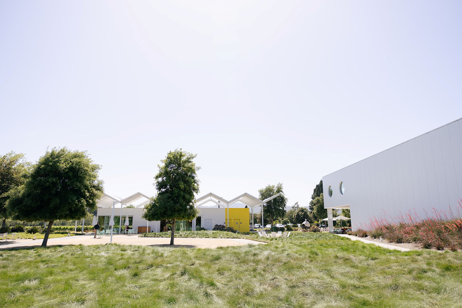 the front of ashes and diamonds winery 