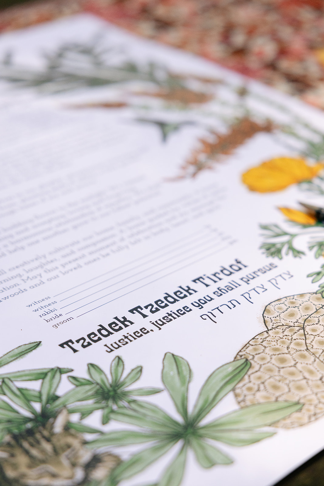 a marriage certificate 